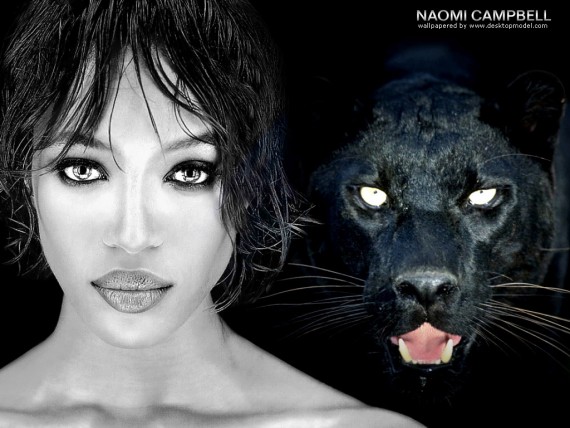 Free Send to Mobile Phone Naomi Campbell Celebrities Female wallpaper num.3