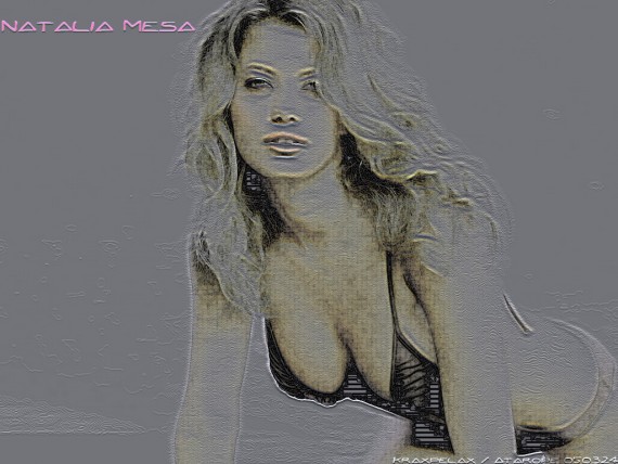 Free Send to Mobile Phone Natalia Mesa Celebrities Female wallpaper num.1