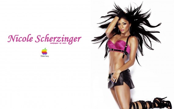 Free Send to Mobile Phone Nicole Scherzinger Celebrities Female wallpaper num.8