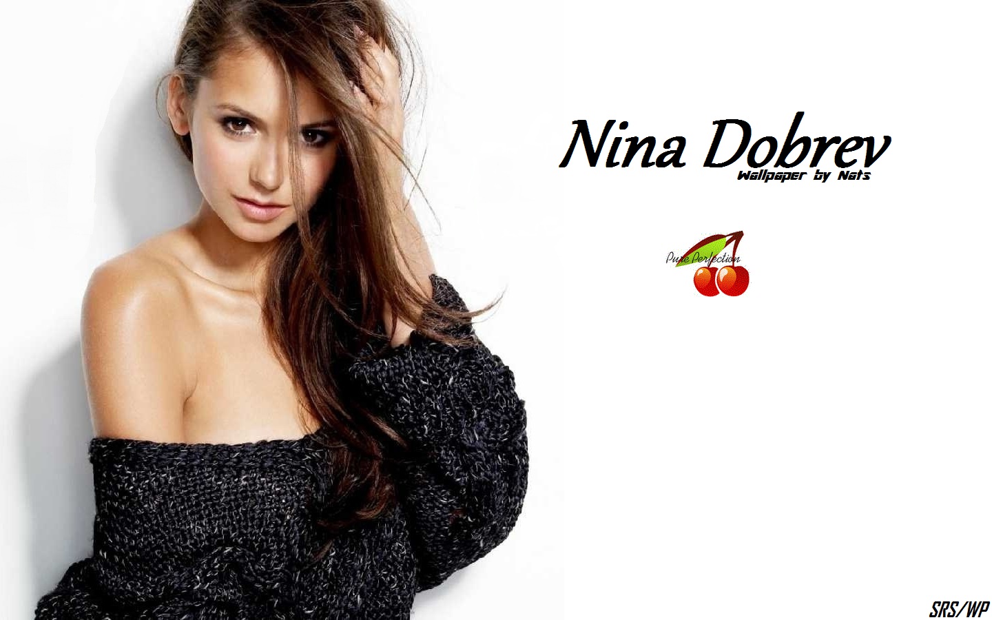 Download full size Nina Dobrev wallpaper / Celebrities Female / 1440x900