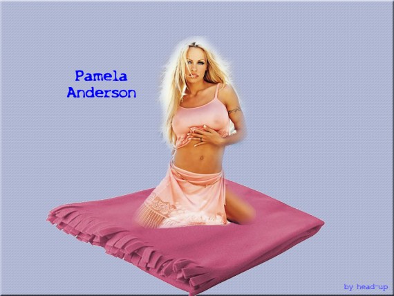 Free Send to Mobile Phone Pamela Anderson Celebrities Female wallpaper num.43