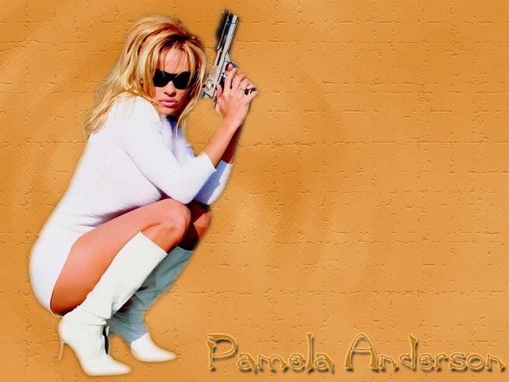 Free Send to Mobile Phone Pamela Anderson Celebrities Female wallpaper num.41