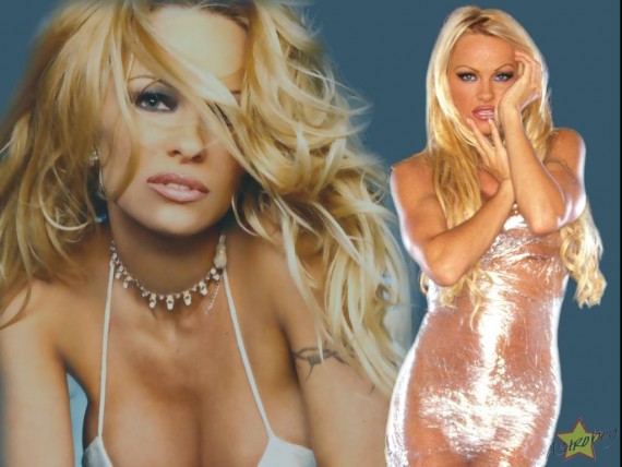 Free Send to Mobile Phone Pamela Anderson Celebrities Female wallpaper num.84