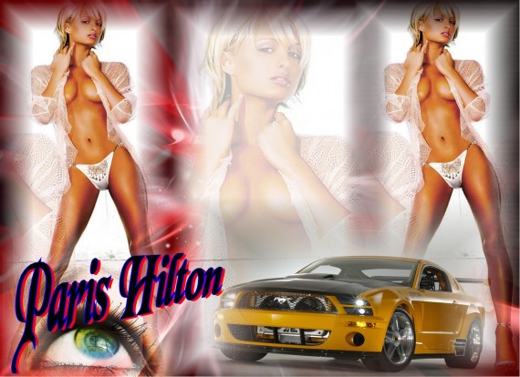 Free Send to Mobile Phone Paris Hilton Celebrities Female wallpaper num.60