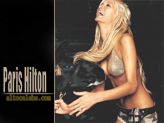 Free Send to Mobile Phone Paris Hilton Celebrities Female wallpaper num.24