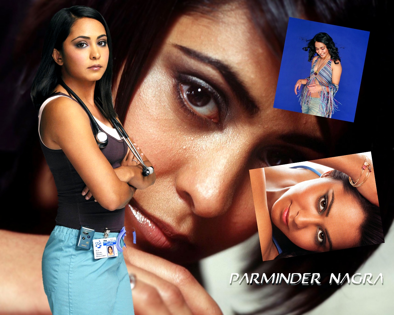 Download full size Parminder Nagra wallpaper / Celebrities Female / 1280x1024
