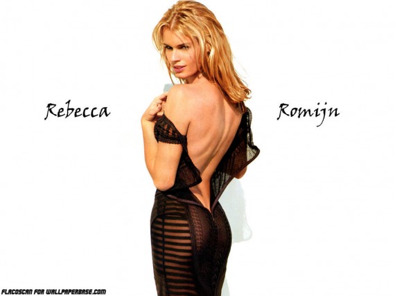 Free Send to Mobile Phone Rebecca Romijn Celebrities Female wallpaper num.45