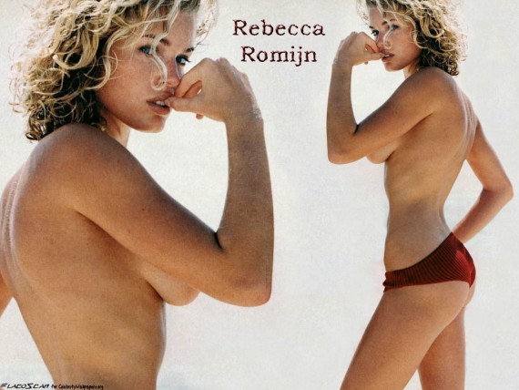 Free Send to Mobile Phone Rebecca Romijn Celebrities Female wallpaper num.19