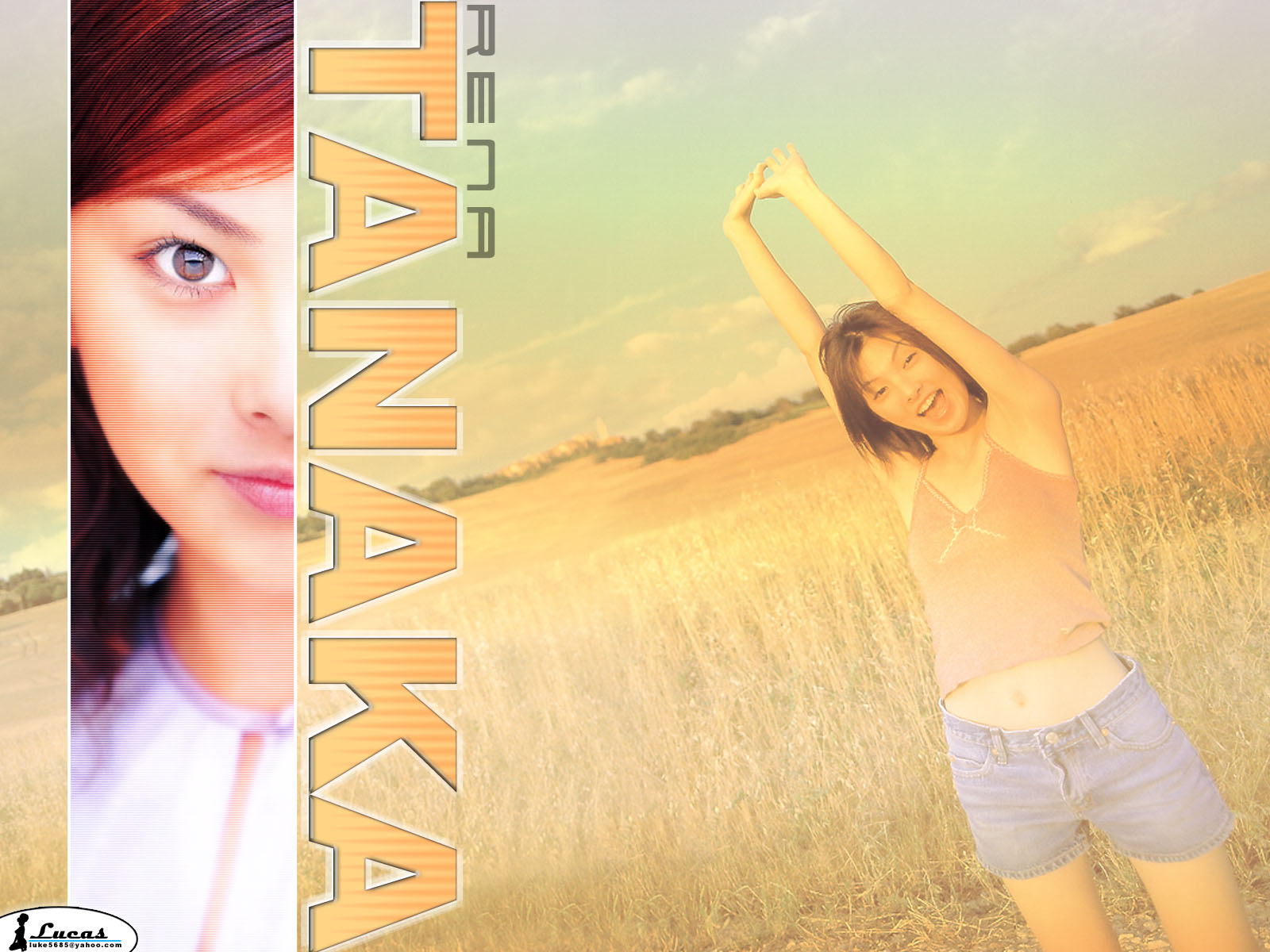 Download full size Rena Tanaka wallpaper / Celebrities Female / 1600x1200