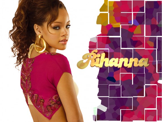 Free Send to Mobile Phone Rihanna Celebrities Female wallpaper num.10