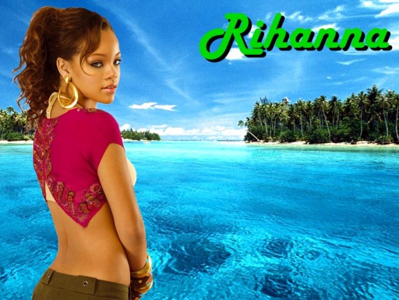 Free Send to Mobile Phone Rihanna Celebrities Female wallpaper num.1