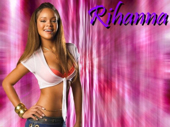Free Send to Mobile Phone Rihanna Celebrities Female wallpaper num.5