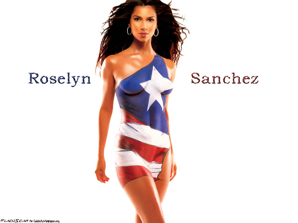 Full size Roselyn Sanchez wallpaper / Celebrities Female / 1024x768