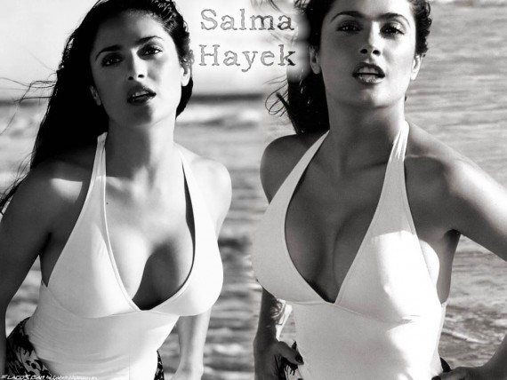 Free Send to Mobile Phone Salma Hayek Celebrities Female wallpaper num.25