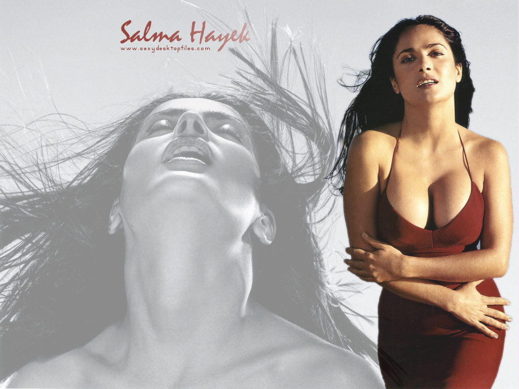 Full size Salma Hayek wallpaper / Celebrities Female / 1024x768
