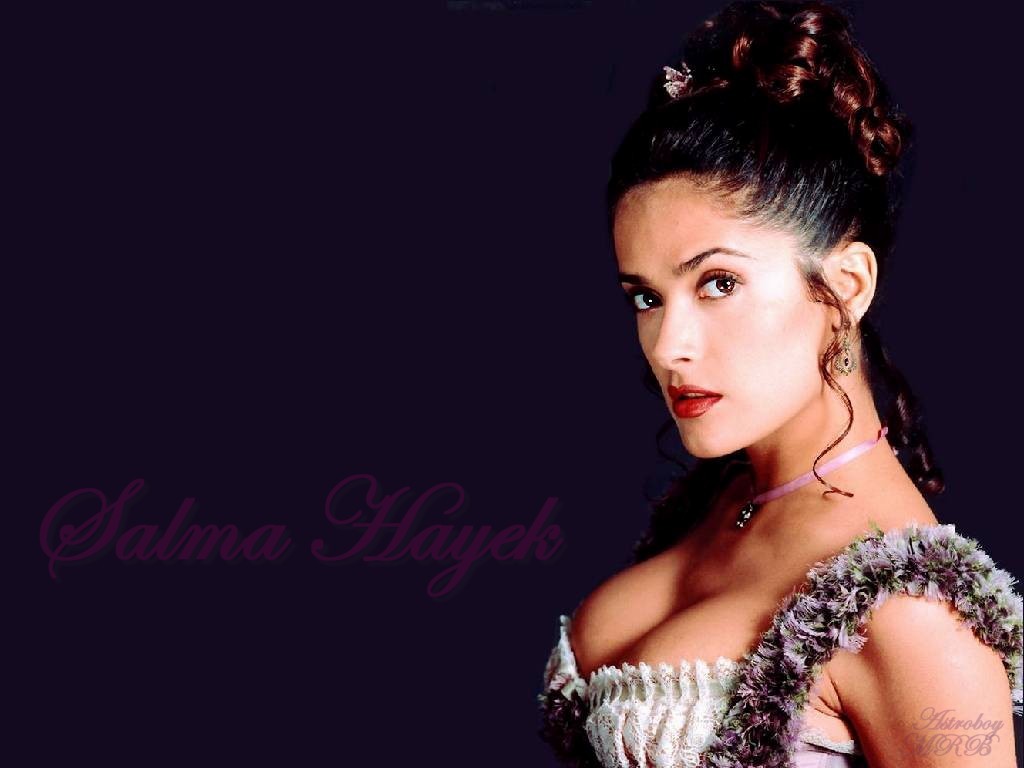 Full size Salma Hayek wallpaper / Celebrities Female / 1024x768
