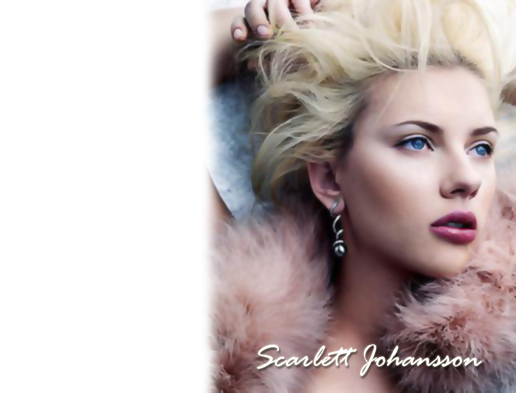 Full size Scarlett Johansson wallpaper / Celebrities Female / 1024x780