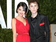 With Justin Bieber / Selena Gomez