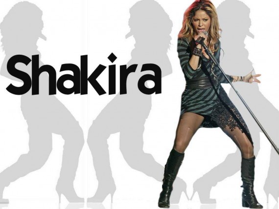 Free Send to Mobile Phone Shakira Celebrities Female wallpaper num.62