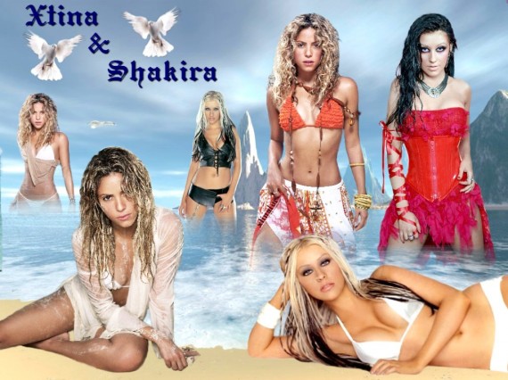 Free Send to Mobile Phone Shakira Celebrities Female wallpaper num.35