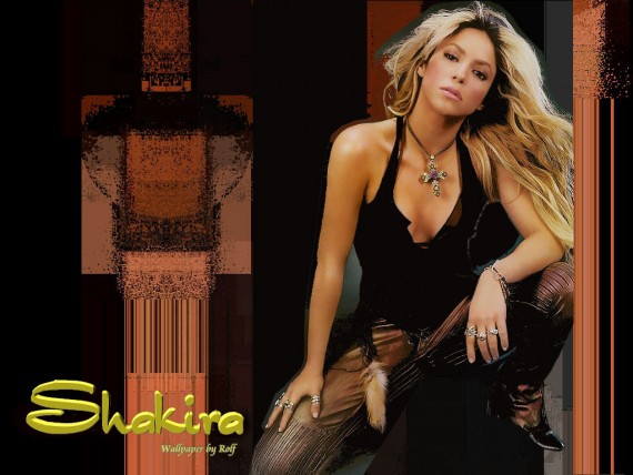 Free Send to Mobile Phone Shakira Celebrities Female wallpaper num.5