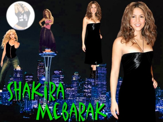 Free Send to Mobile Phone Shakira Celebrities Female wallpaper num.55