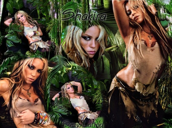 Free Send to Mobile Phone Shakira Celebrities Female wallpaper num.26