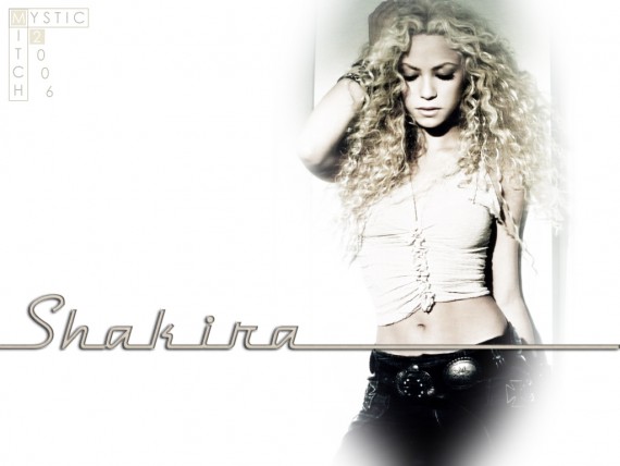 Free Send to Mobile Phone Shakira Celebrities Female wallpaper num.59