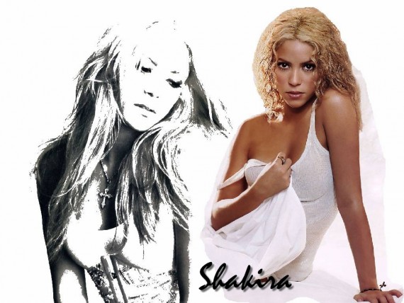 Free Send to Mobile Phone Shakira Celebrities Female wallpaper num.66
