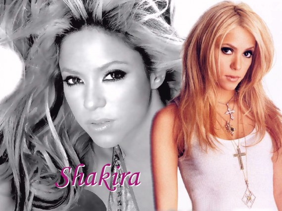 Free Send to Mobile Phone Shakira Celebrities Female wallpaper num.2