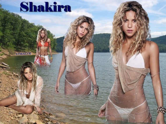 Free Send to Mobile Phone Shakira Celebrities Female wallpaper num.28