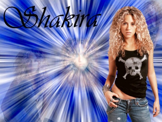 Free Send to Mobile Phone Shakira Celebrities Female wallpaper num.36