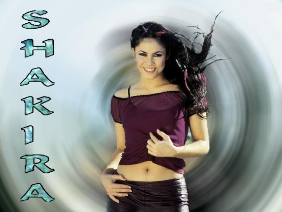 Free Send to Mobile Phone Shakira Celebrities Female wallpaper num.23