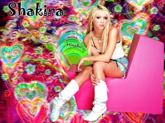 Free Send to Mobile Phone Shakira Celebrities Female wallpaper num.19