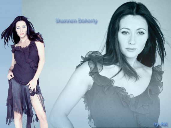 Free Send to Mobile Phone Shannen Doherty Celebrities Female wallpaper num.6