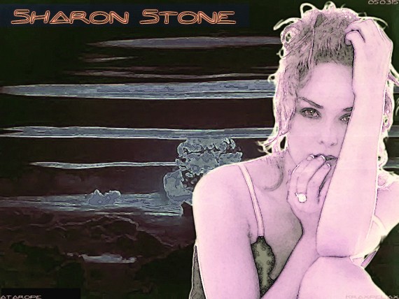 Free Send to Mobile Phone Sharon Stone Celebrities Female wallpaper num.6