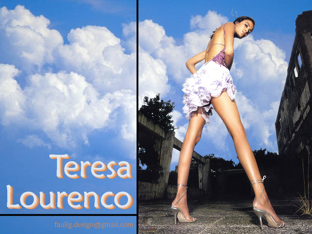 Full size Teresa Lourenco wallpaper / Celebrities Female / 1024x768