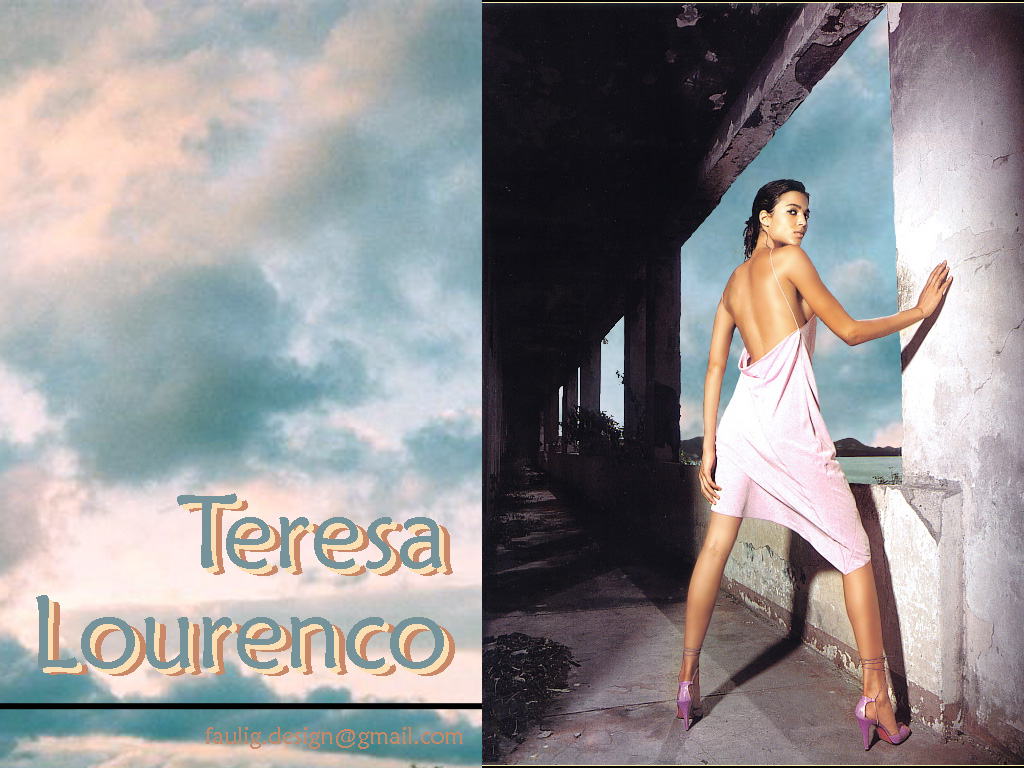 Download Teresa Lourenco / Celebrities Female wallpaper / 1024x768
