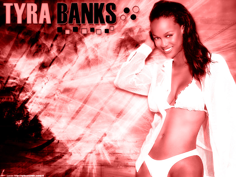 Full size Tyra Banks wallpaper / Celebrities Female / 800x600