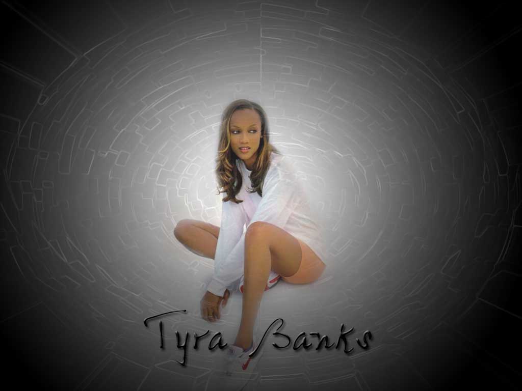 Full size Tyra Banks wallpaper / Celebrities Female / 1024x768