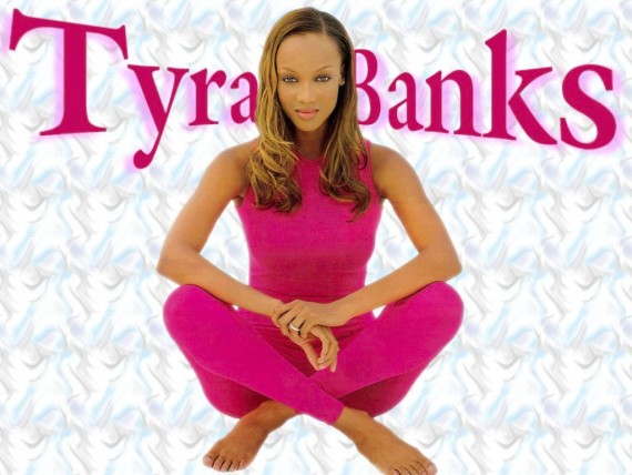 Free Send to Mobile Phone Tyra Banks Celebrities Female wallpaper num.11