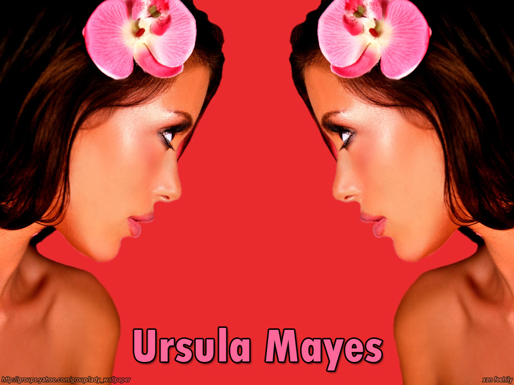 Full size Ursula Mayes wallpaper / Celebrities Female / 1024x768