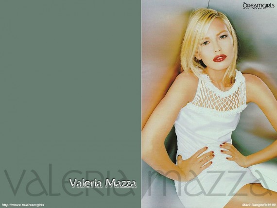 Free Send to Mobile Phone Valeria Mazza Celebrities Female wallpaper num.2