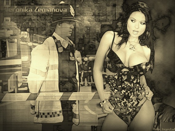 Free Send to Mobile Phone Veronica Zemanova Celebrities Female wallpaper num.4