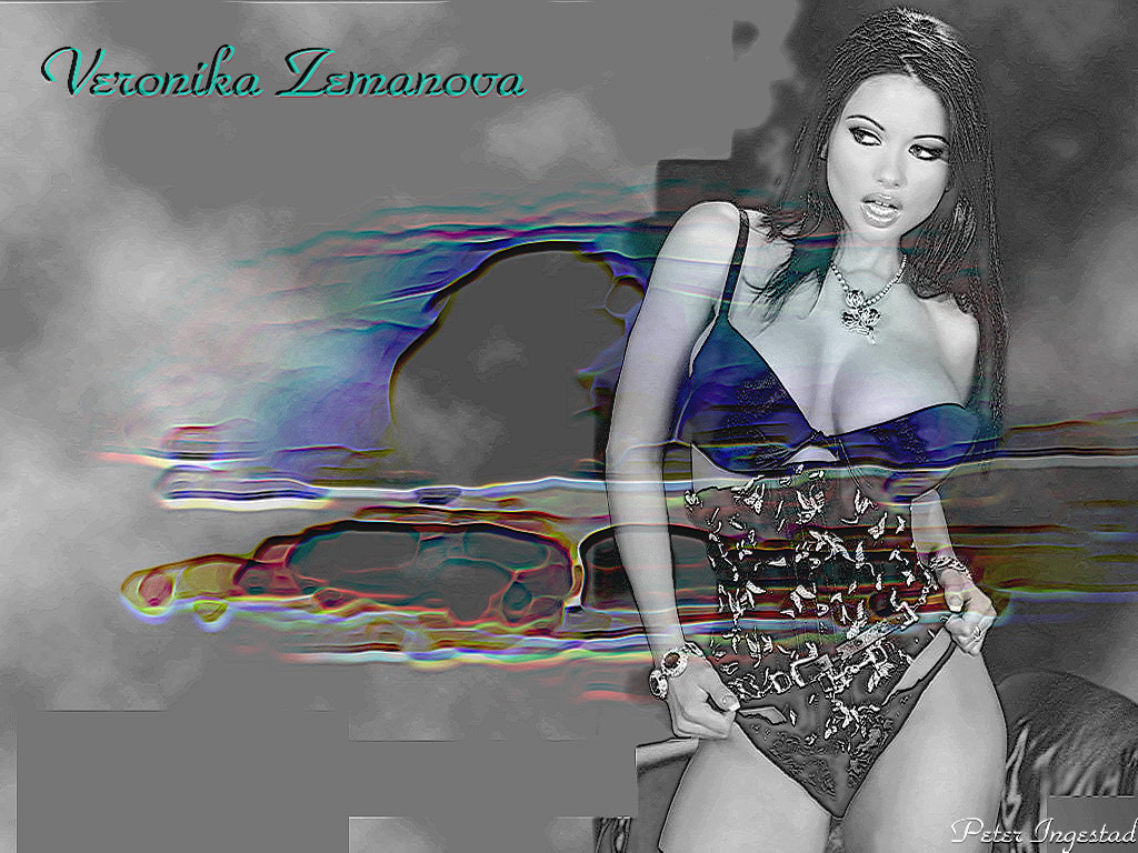 Full size Veronica Zemanova wallpaper / Celebrities Female / 1024x768