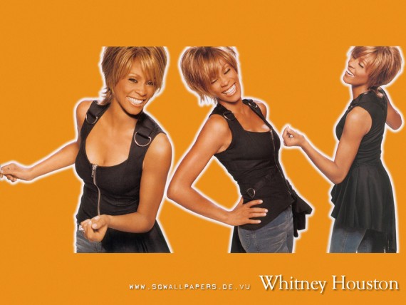 Free Send to Mobile Phone Whitney Houston Celebrities Female wallpaper num.1