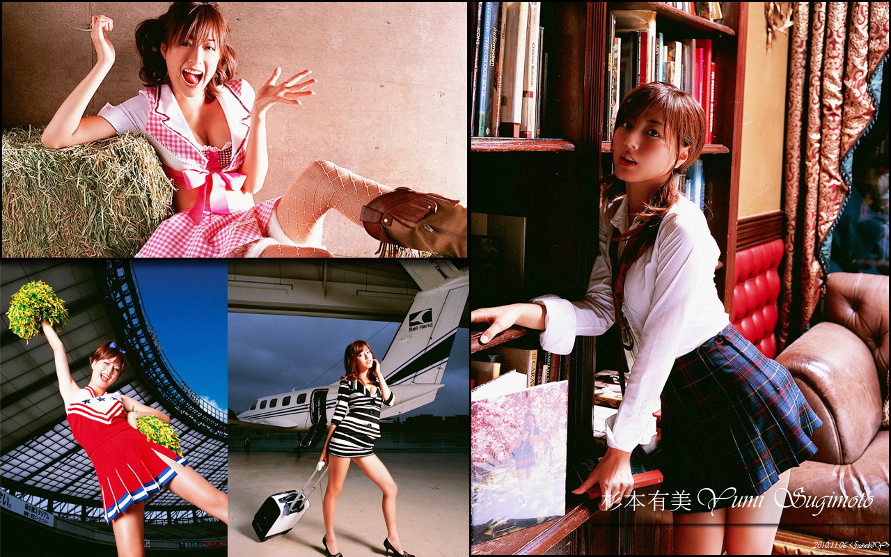 Download HQ Yumi Sugimoto wallpaper / Celebrities Female / 1280x800