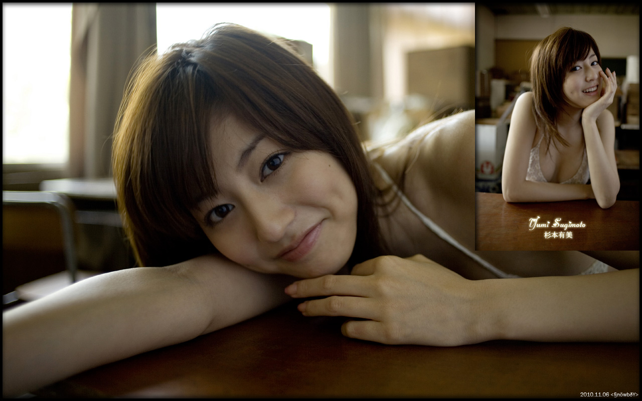 Download High quality Yumi Sugimoto wallpaper / Celebrities Female / 1280x800