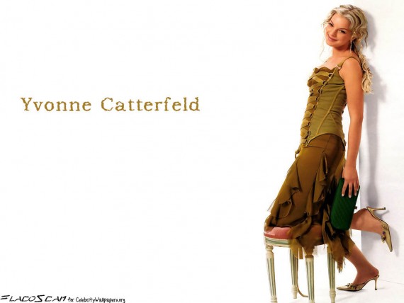 Free Send to Mobile Phone Yvonne Catterfeld Celebrities Female wallpaper num.4