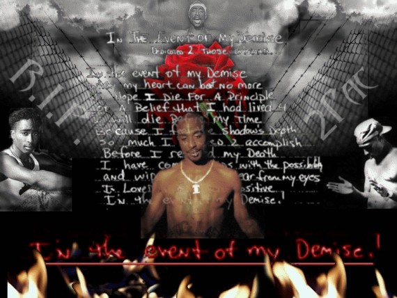 Free Send to Mobile Phone 2pac Celebrities Male wallpaper num.2